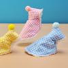 Capa Xadrez de Pássaro Moda Roupas de Inverno para Papagaios e Capas Respiráveis para Uso Diário e Várias Ocasiões