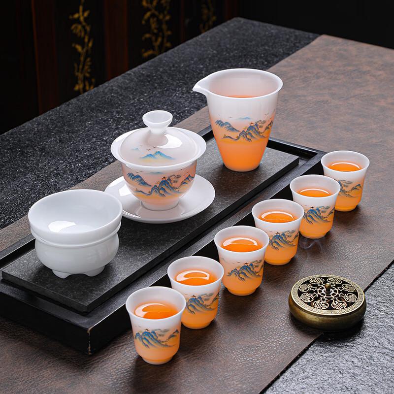 Tuopai 10-Piece Ceramic Tea Set