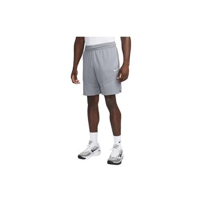 Dri-Fit 8" Basketball Shorts Solid Color Loose Straight Casual Shorts Men Shorts Gray DV9524-065