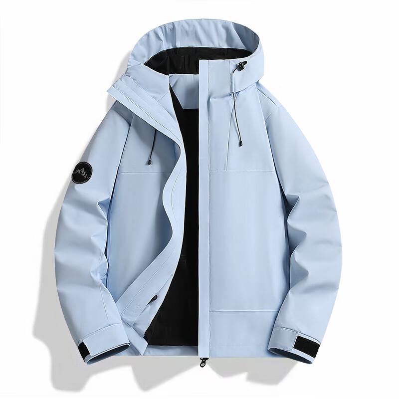EILEIE 802 Unisex 3-in-1 Outdoor Windproof Warm Jacket 4XL