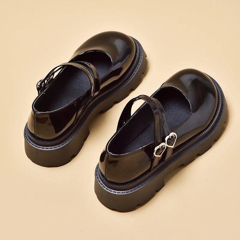 Girls' leather shoes2026New Spring and Autumn Children's Performance Shoes, Black Dance Shoes, Princess Shoes for Older Girls