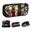 Attack On Titan Female Armored Colossal Kawaii Pencil Cases Girl Boy Large Capacity Jaw Beast  Cart Pencil Bag Student School