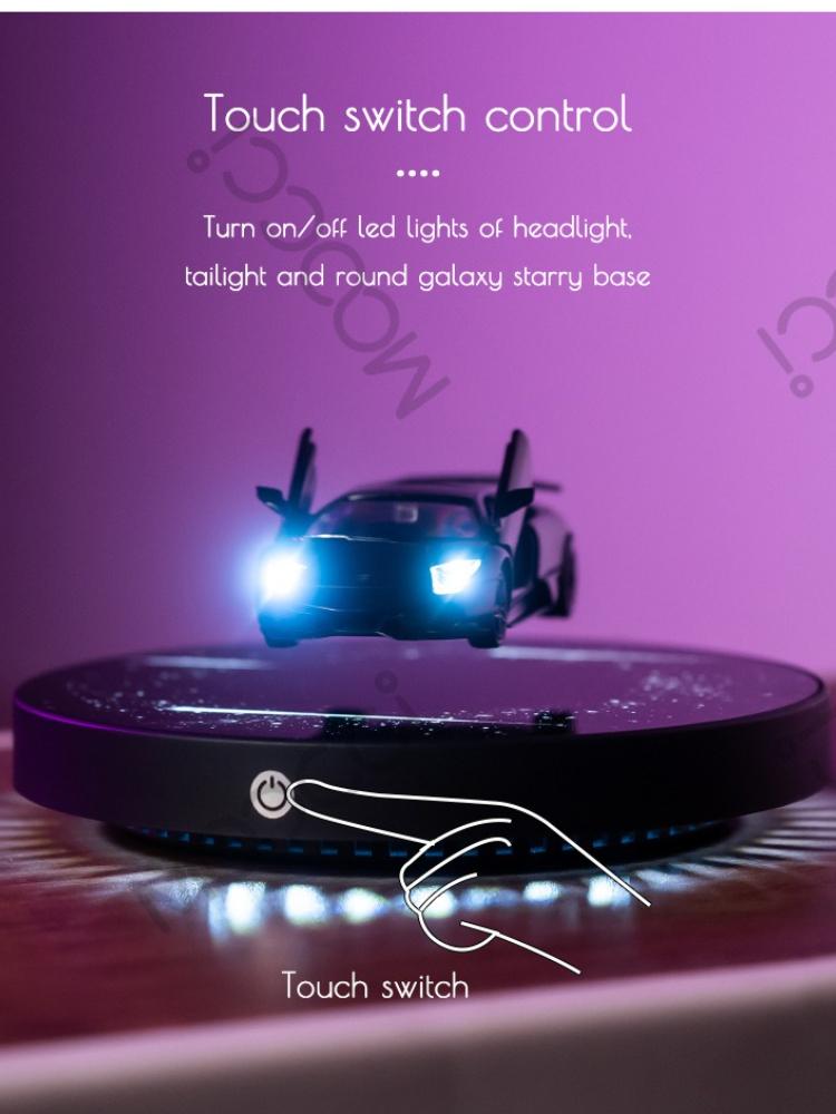 Magnetic Floating Diecast Car Vehicle with LED 1:36 Scale