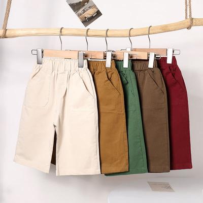Pants, Children's Clothing Casual Summer Boys' and Children's Baby Pockets Loose Work Pants Casual Pants Shorts