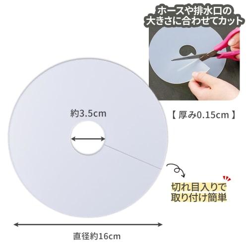 Comolife Silicone Drain Covers (2-Pack) for Washing Machines, Drains, and Garbage Collection