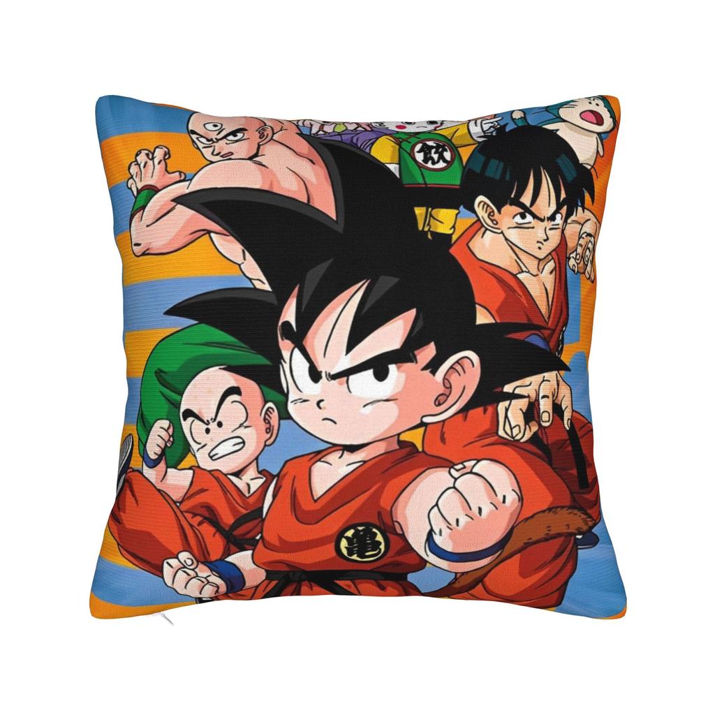 Dbz Anime Square Pillow Case Cushion Cover Fashion Polyester Decorative Pillowcase For Sofa 40*40Cm