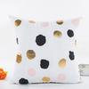 Geometry Bronzing Pillowcase Cover Strip Pillows Cases Bedroom Home Decorative Throw Pillowcases