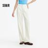 Semir Women's Cool-Touch Wide-Leg Denim Jeans