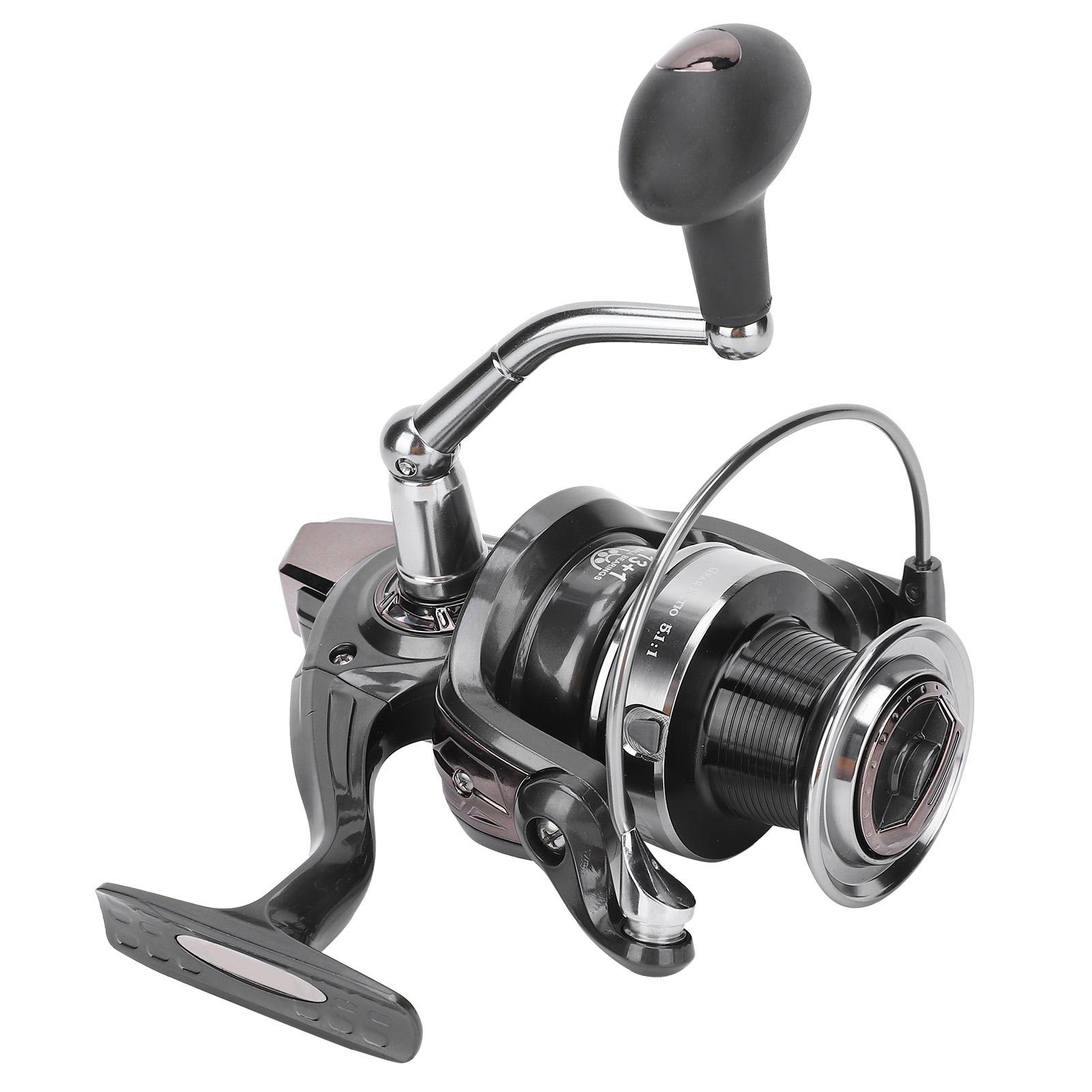 All Metal Spinning Reel High Speed Fishing Wheel Left Right Interchangeable Fishing Tool HQ5000