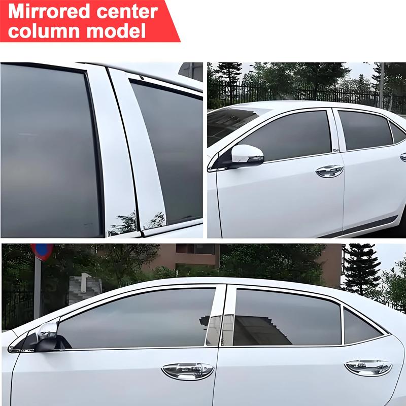 Car Center Pillar Sticker For BYD Song L DM i DMi 2024 2025 2026 Window Trim Cover Stickers Protective film Cars Accessories