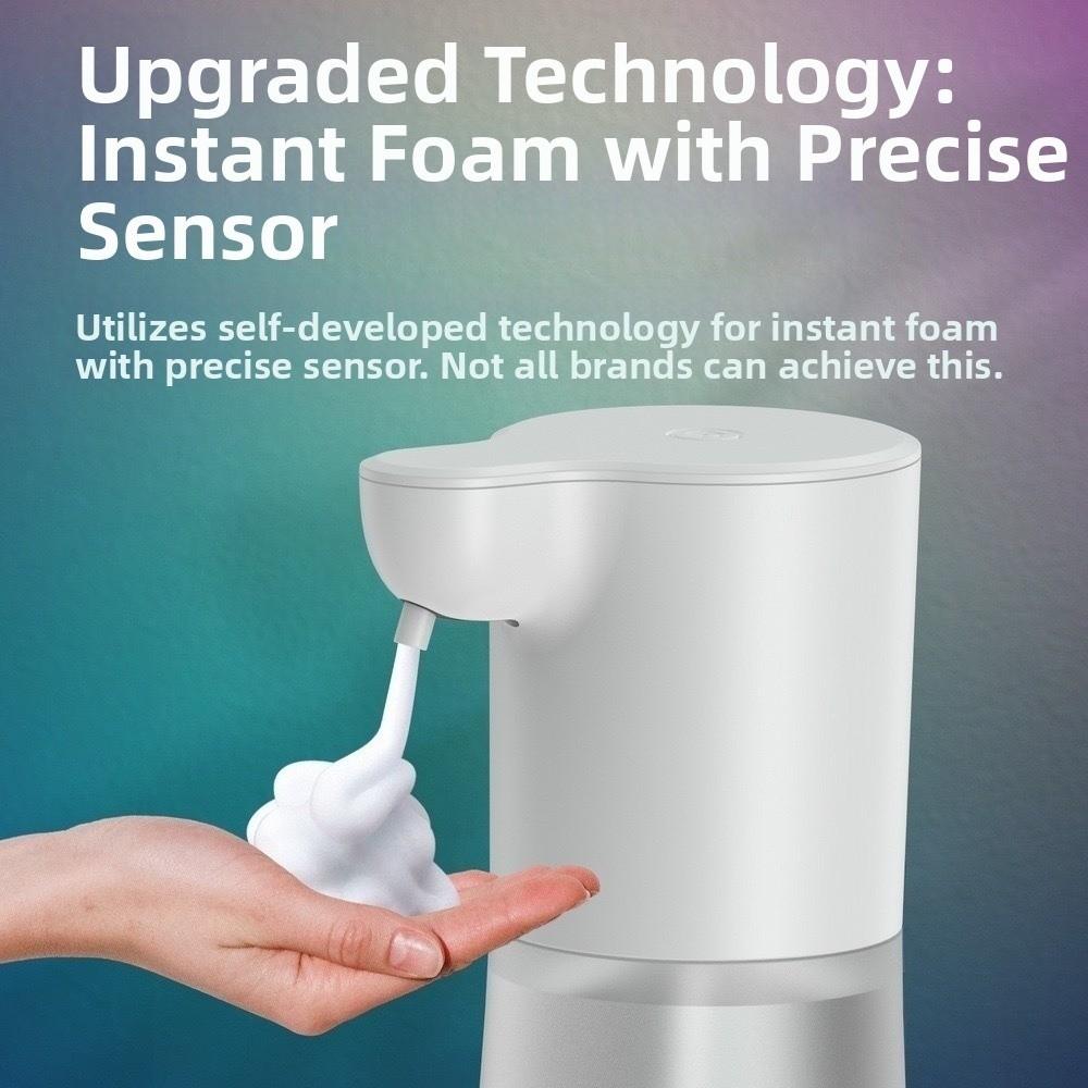 Foam /Gel Technology Smart Liquid Soap Dispenser 650ML Foaming Soap Dispenser  Bathroom Use