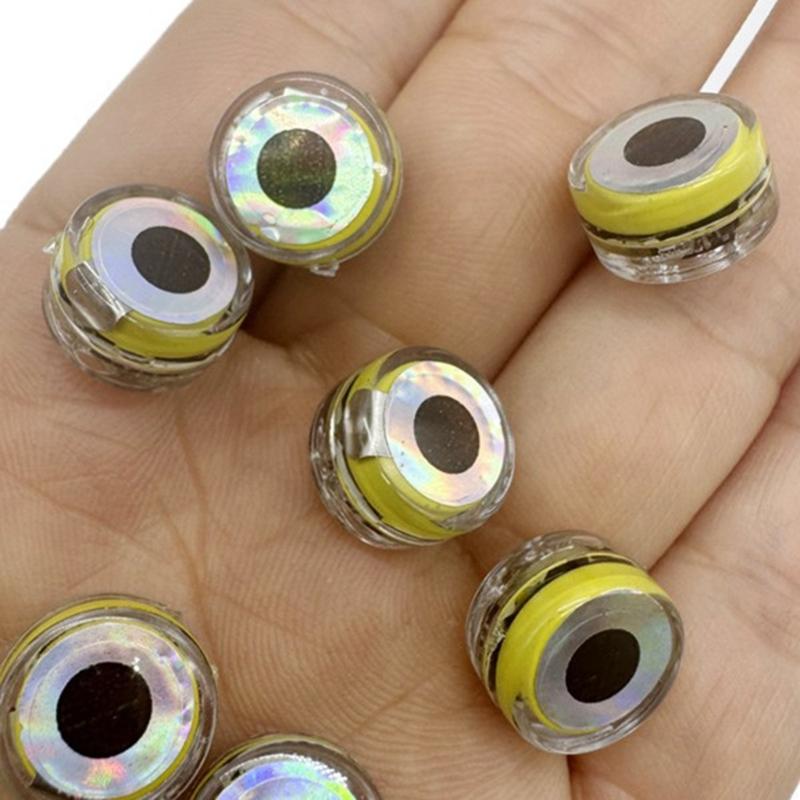 High Powered LED Fishing Light Eye Shape Fishing Lures Lamp for Night Fishing In Lake Rivers and Oceans