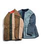 Slowpoke Reversible Quilted Jacket Multi Beige