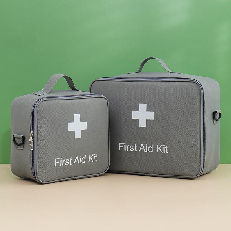 Portable Large-Capacity Crossbody Medicine Storage and Emergency Travel Bag