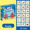 Animal Match Concentration Cards – Educational Board Game for Toddlers & Parents