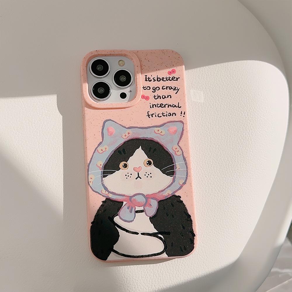Quirky Kitten Case for iPhone 13 iPhone 15 iPhone 16 Pro Max