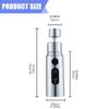 Multifunction  Kitchen Faucet Sprays Head 3 Functions 360 Rotation Rotates   spouts Extender Multifunction  Kitchen Faucet for Sink