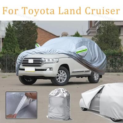 NEW For Toyota Land Cruiser Car Covers Waterproof Auto Sun Shield Cover Anti-UV Snowproof Exterior Outdoor Auto Accessories