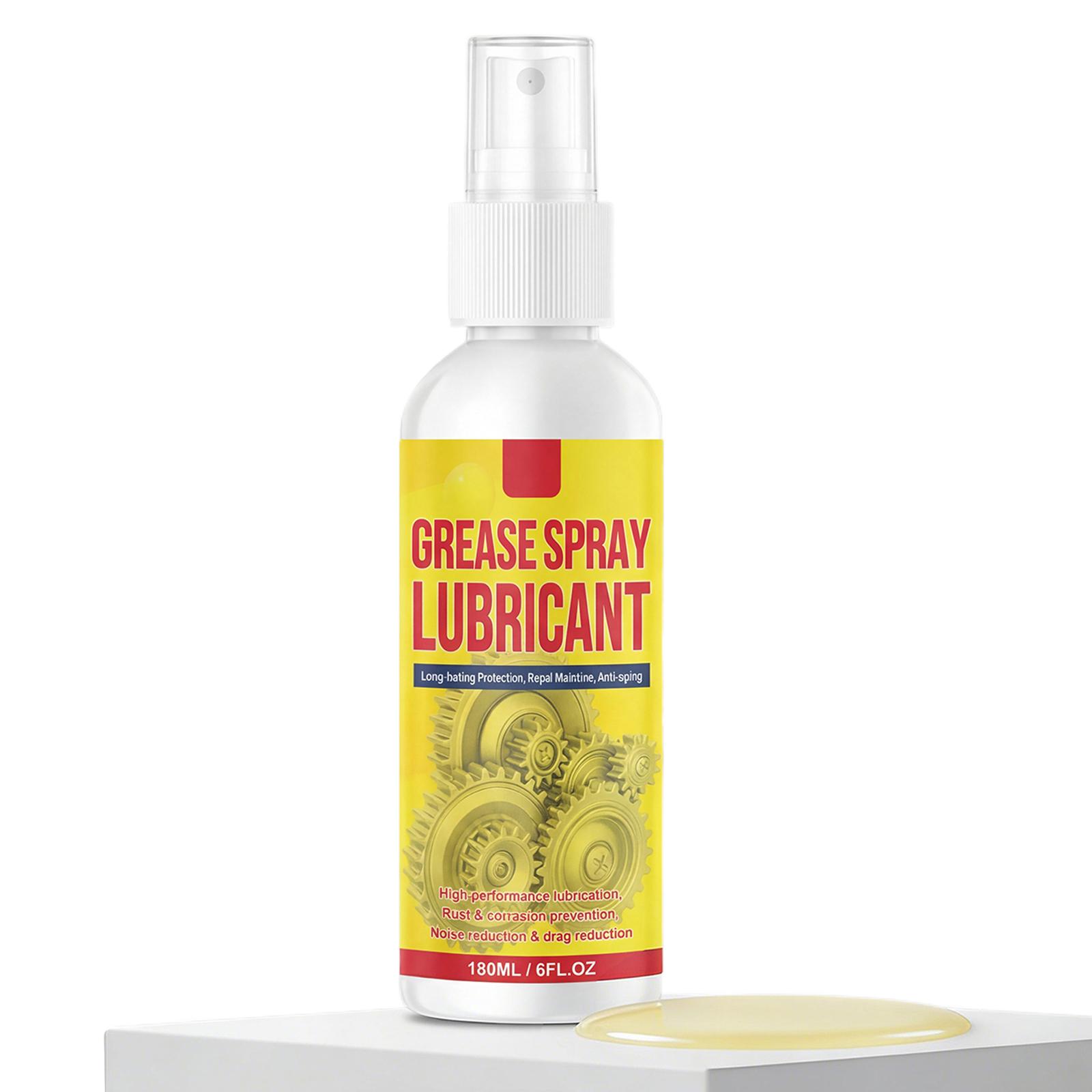 6.1oz Penetrating Oil Spray Multi-Purpose Anti-Rust Lubricant Spray & Rust Remover Fast-Acting for Vehicles Tools Chains China Mainland