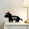 Digital Alarm Clock Acrylic Ornament Wall Hanging Cute LED for Living Room Office