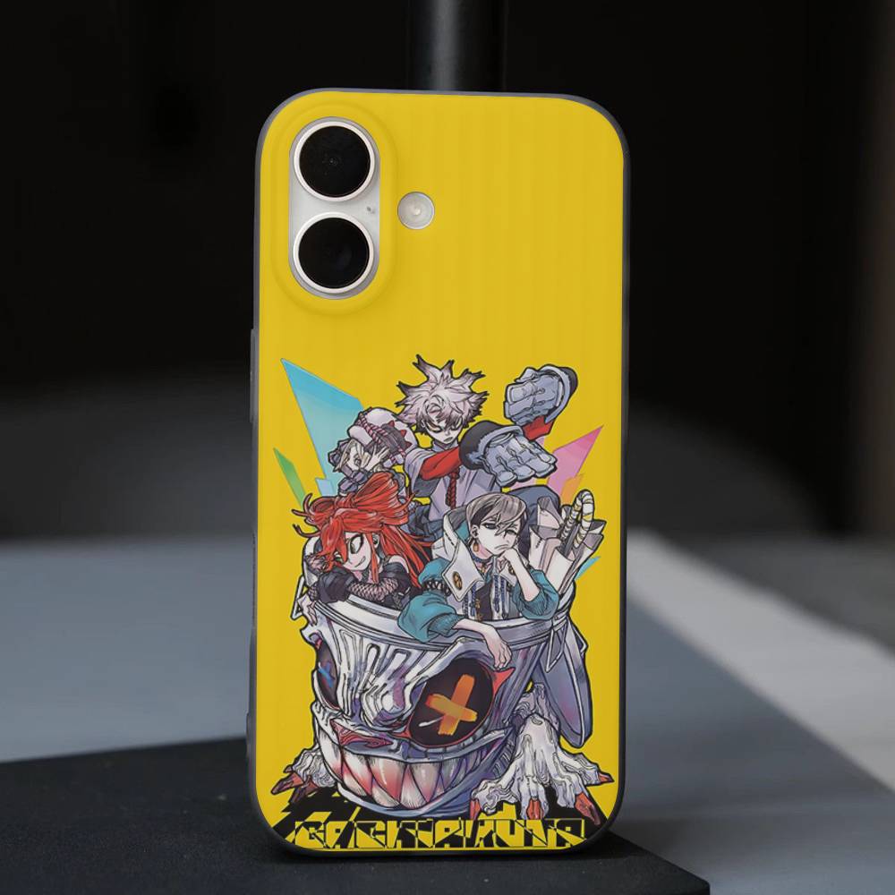 Anime Gachiakuta Soft Corrugated Phone Case For IPhone 11 12 13 14 15 16 17 Pro Max Plus Ripple Silicone Cover