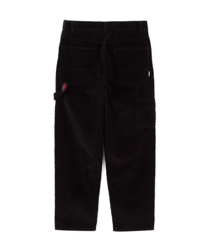 AVIREX CORDUROY PAINTER PANTS XL 010 Black 783-5210020