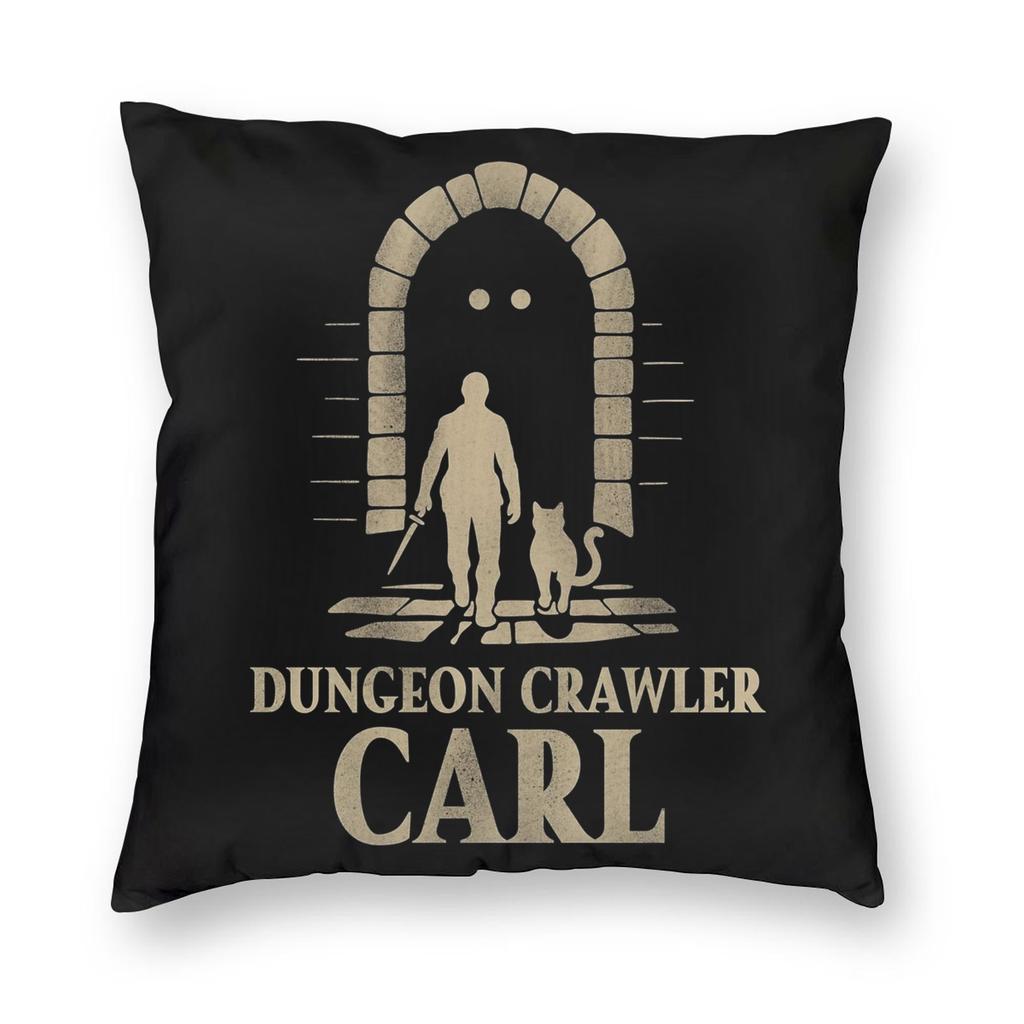 Dungeon Crawler Carl Pillowcase Printing Polyester Cushion Cover Gift  Throw Pillow Case Cover Seater Drop Shipping cm