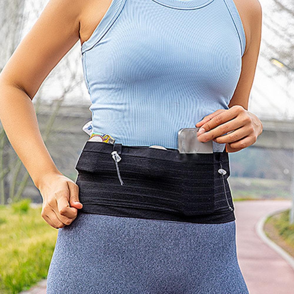 Thin Marathon Running Bag Running Belt Sports Phone Bag Invisible Waist Bag  Sports Wear