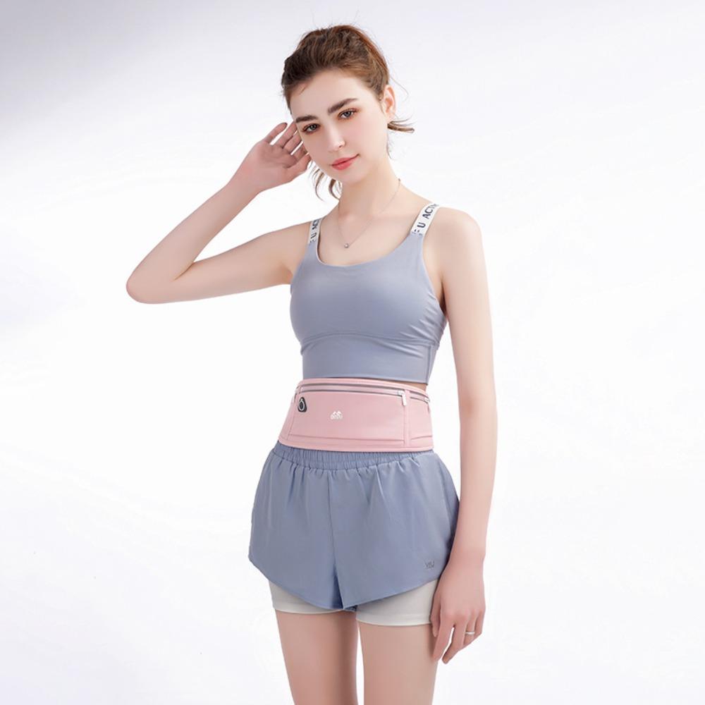 Professional Running Waist Bag Solid Color Hidden Pouch New Mobile Phone Case  Women