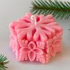 Weihnachten Silikonform Ornamentformen Schneeflocke Säulenkerzenformen Gießform Epoxidharzformen Bastelbedarf