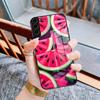 Cartoon Fruit Watermelon Phone Case For Samsung A25 A13 A33 5G A54 A36 A35 A56 A52 A14 Shockproof Glass Cover