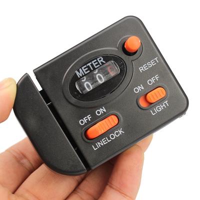 Portable Tool Fishing Line Length Counter Fishing Line Counter Equipped With Light Fishing Tackle Tool