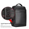 SCHWARZETIENNE Men's 15.6-inch Leather Business Backpack
