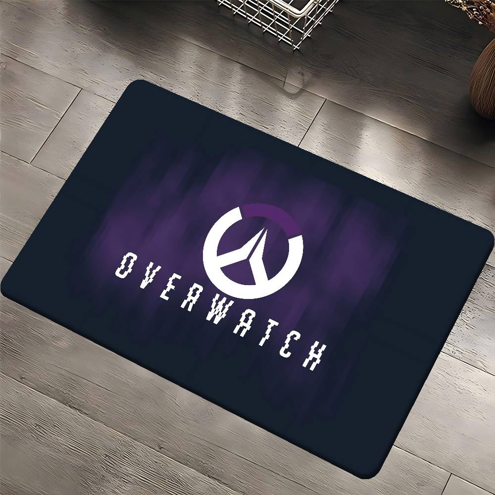O-Overwatch Games LOGO Kitchen Mat Cheaper Anti-slip Modern Living Room Balcony Printed Modern Home Decor