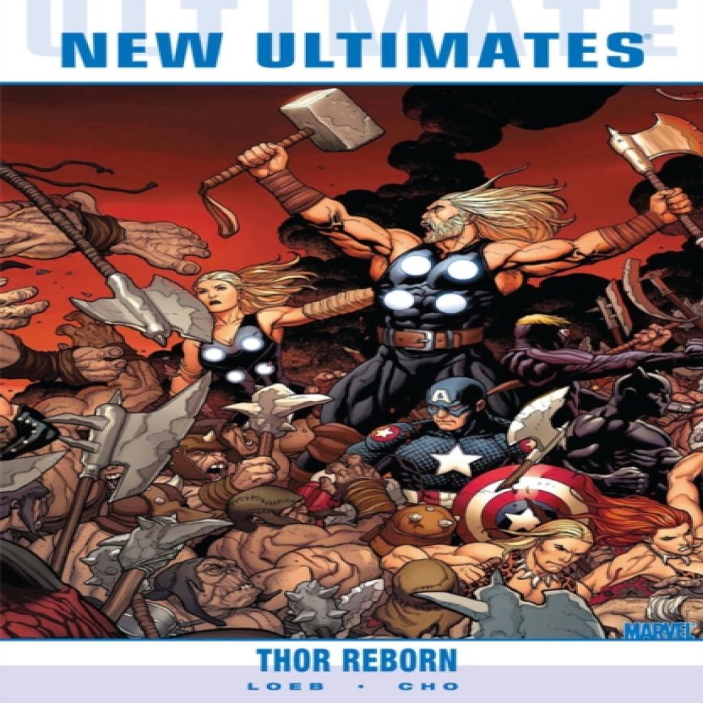 Ultimate Comics New Ultimates Vol.1 Thor Reborn by Jeph Loeb Paperback Book 9781846534751
