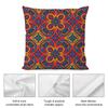 Fashion Square Pattern Pillow Case Short Plush Double-Sided Print Square Throw Pillow Covers Sofa Home Cushion Decor