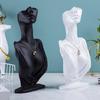Fashionable Necklace Display Stand Mannequin Shaped Jewelry Holder for Showrooms