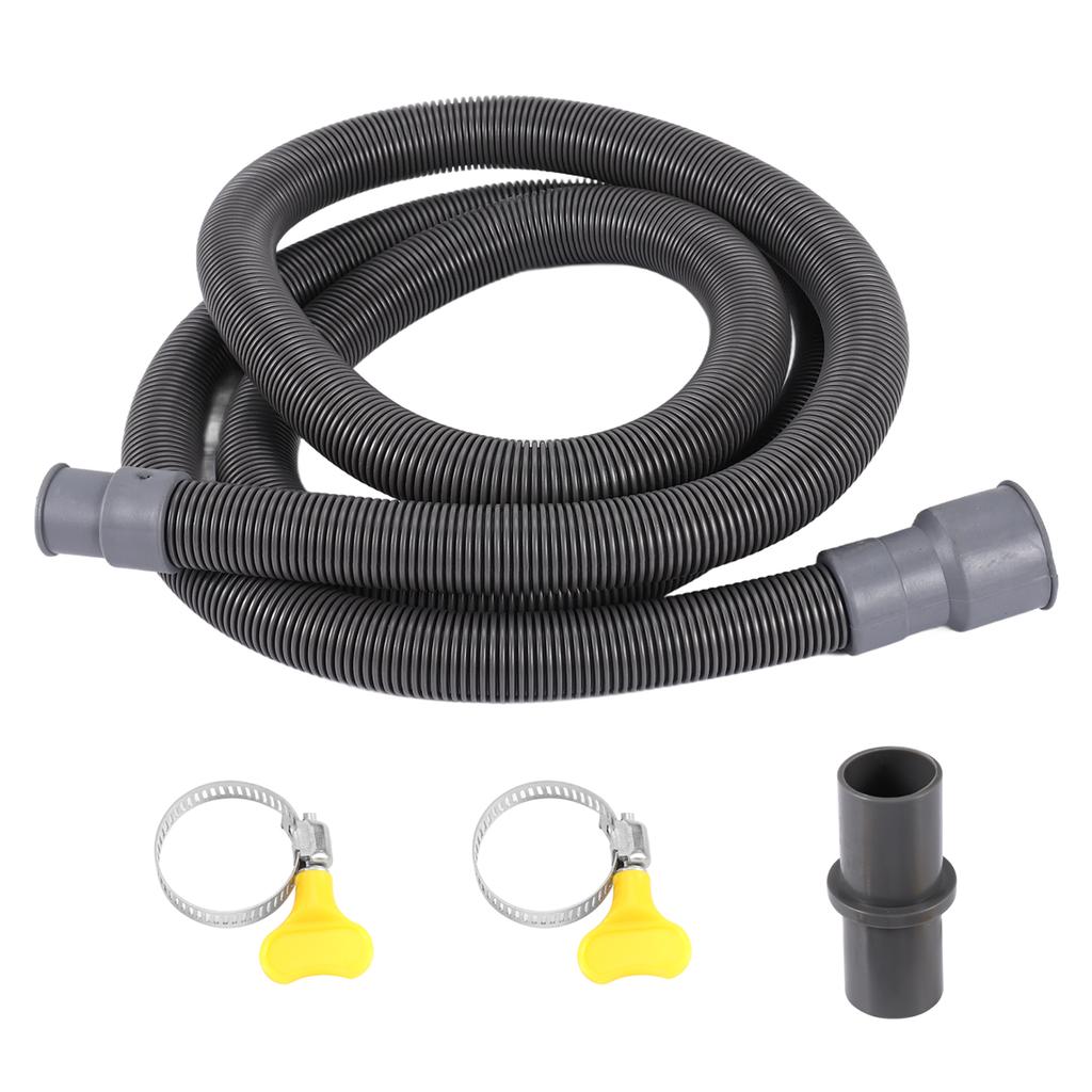 Automatic Drum Washing Machine Drain Pipe Drain Hose Fittings, 2 Meter