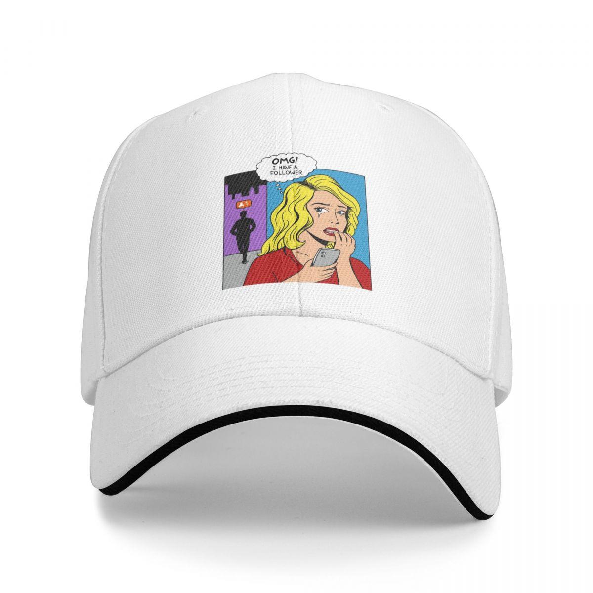 

2023 Новая забавная бейсбольная кепка в стиле Meme Ins, женская бейсболка унисекс, модная кепка Y2K для улицы, всесезонная регулируемая кепка для путешествий, кепка One Size