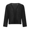 Children's -Printed Long-Sleeve Shawl-Collar Cardigan Dress Casual Short Jacket