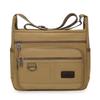 Men's Canvas Crossbody and Shoulder Bag - Casual Travel Messenger and Backpack