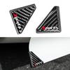 2x Carbon Fiber Car Door Corner Cover Protector Anti Scratch Sticker Accessories