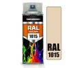 Acrylic Spray Varnish RAL 1015 LIGHT IVORY 400ml Cream Beige Semi-matt