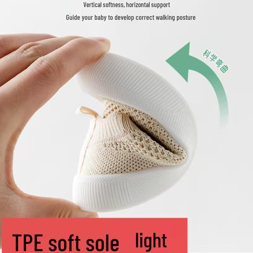 Atmungsaktive rutschfeste Kindersportschuhe für drinnen und draußen - Weiche Sohle, ideal für Frühling & Sommer