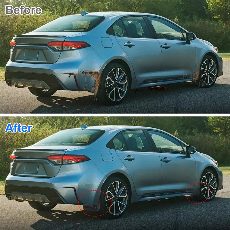 For Toyota Corolla 2020 2021 2022 2023 Mudguards Mud Flaps Us Version Splash Guards Fender Mudflaps Protectors Car Accessories