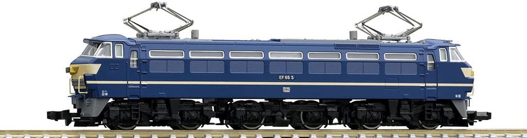 TOMIX Spur N Typ frühes Baldachin 7142 Eisenbahnmodell Elektrolokomotive EF66-0 Modell/mit