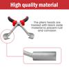 Car Spark Plug Pliers High Voltage Cylinder Cable Removal Tool Carbon Steel Car Spark Plug Wire Removal Pliers Tool for Car