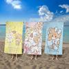 Cute Cat M-Mikkos Bath Towel Microfiber Soft Water Absorbing Breathable For Girl Kids Decorative Cartoon Beach Towel