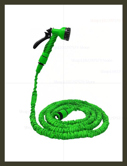 Expandable Magic Hose 7 Water Spray Functions High Pressure Car Wash Garden Watering Water Gun Flexible Hose for Yard Cleaning