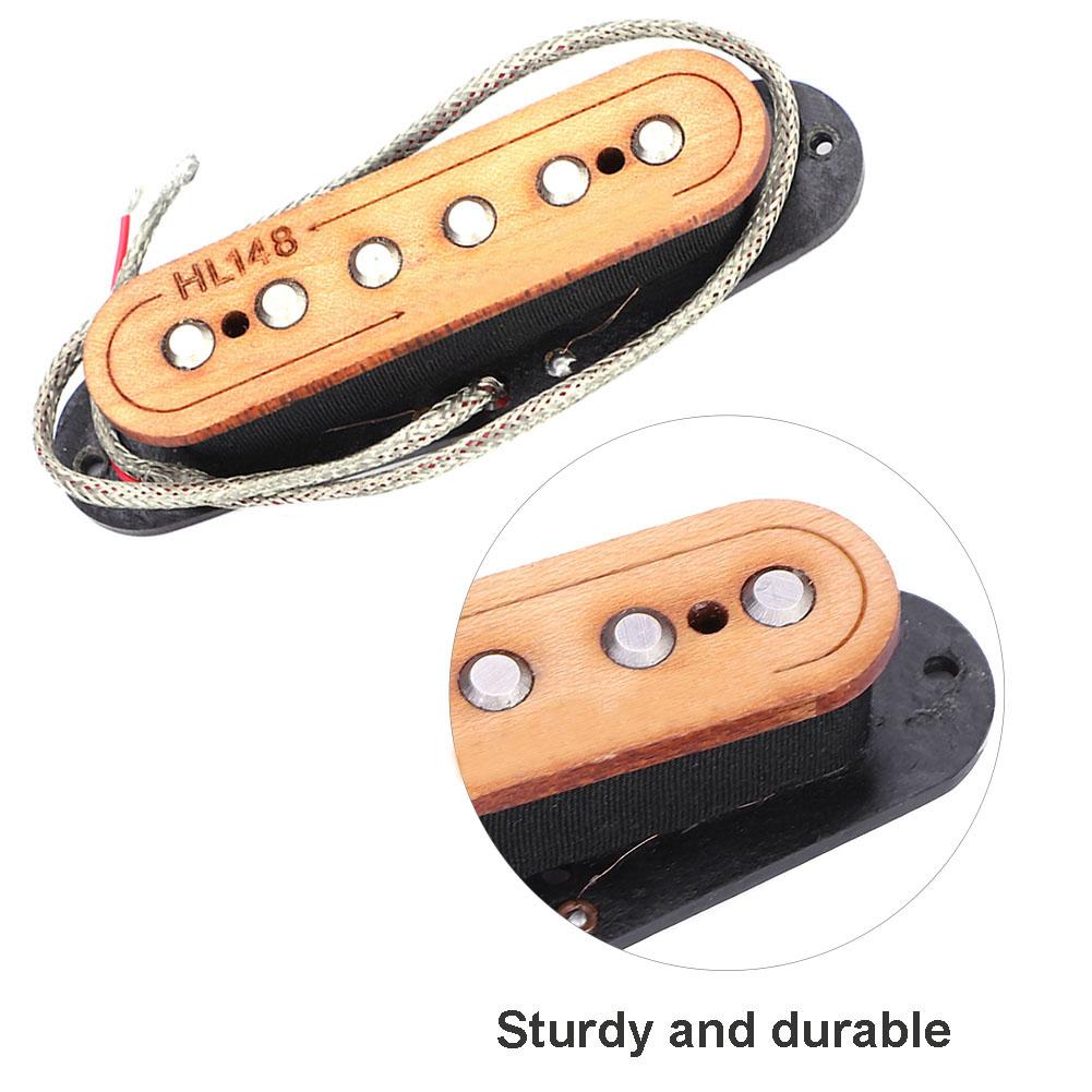 1 Set 3 Pcs 48 50 52 Maple Single Coil Pickup for Guitar Musical Instrument Accessory
